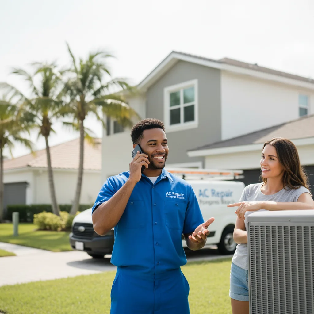 AC Repair Pompano Beach customer support in Chisholm